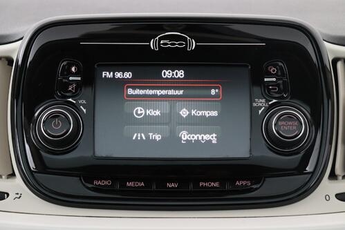 FIAT 500 0.9i LOUNGE TWINAIR + GPS + PDC + CRUISE + ALU