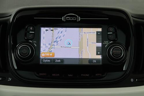 FIAT 500 LOUNGE 1.2 I + GPS + LEDER + PDC + CRUISE + PANO DAK + ALU