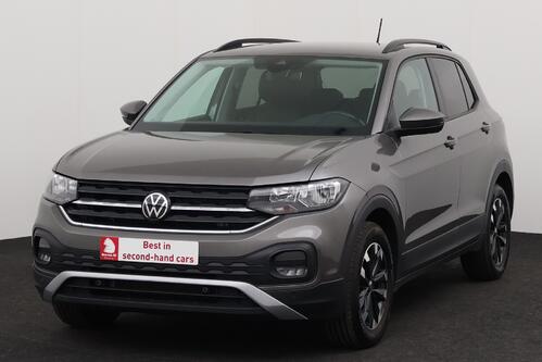 VOLKSWAGEN T-Cross 1.0 TSI  + GPS + LEDER + CARPLAY + CAMERA + PDC + CRUISE + ALU 16 +TREKHAAK