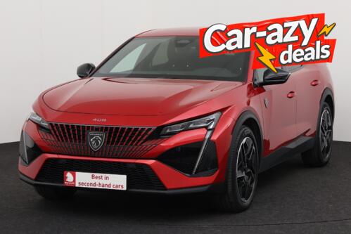 PEUGEOT 408  HYBRID 136 e- DCS6 GT + A/T + GPS + CARPLAY + CAMERA + PDC + LEDER/ALCANTARA + CRUISE + ALU 19