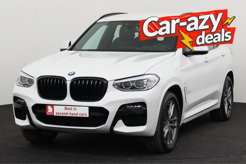 BMW X3 M-SPORT iA XDRIVE + CARPLAY + GPS + CAMERA + PDC + CRUISE + HALF-LEDER + ALU 19