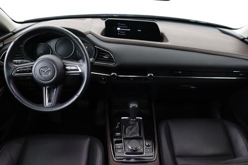 MAZDA CX-30 SKYACTIVE -G 150 PK COSMO MHEV + A/T + GPS + LEDER + CAMERA + PDC + ALU +TREKHAAK 