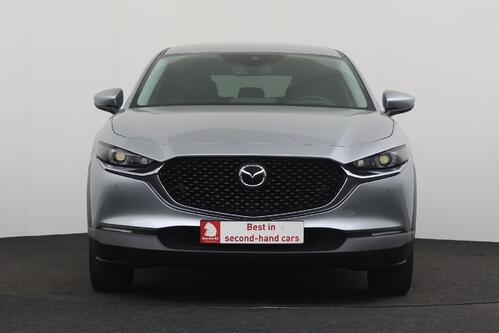 MAZDA CX-30 SKYACTIVE -G 150 PK COSMO MHEV + A/T + GPS + LEDER + CAMERA + PDC + ALU +TREKHAAK 