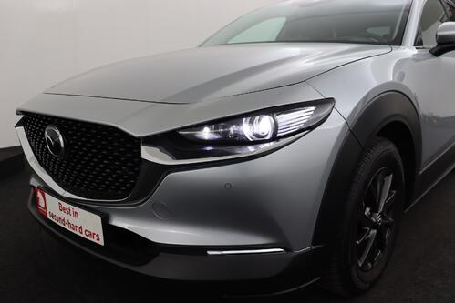 MAZDA CX-30 SKYACTIVE -G 150 PK COSMO MHEV + A/T + GPS + LEDER + CAMERA + PDC + ALU +TREKHAAK 