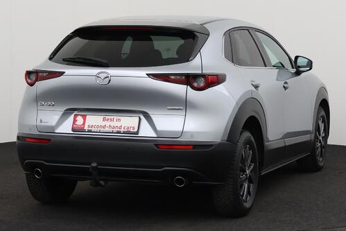 MAZDA CX-30 SKYACTIVE -G 150 PK COSMO MHEV + A/T + GPS + LEDER + CAMERA + PDC + ALU +TREKHAAK 