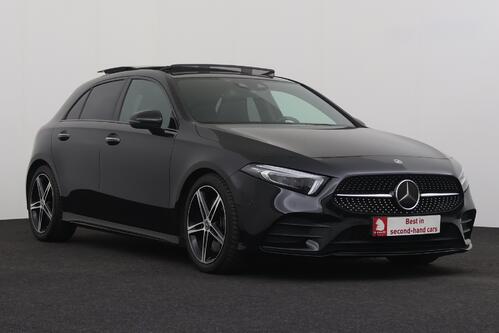 MERCEDES-BENZ A 220 iA AMG LINE + CAMERA + GPS + PDC + CRUISE (ACC) + PANO + LEDER 
