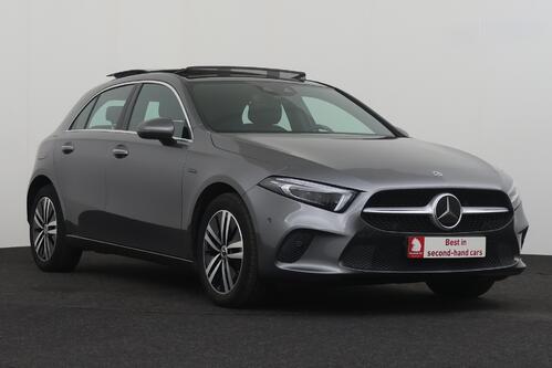 MERCEDES-BENZ A  250 e PROGRESSIVE LINE iA + GPS + LEDER + CAMERA + PDC + CRUISE(ACC) + OPEN DAK + ALU 17 + TREKHAAK 