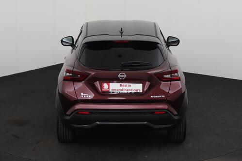 NISSAN Juke N-DESIGN 1.0L DIG-T 114 DCT MY23 + A/T + GPS + CAMERA + HALF/LEDER + PDC + CRUISE + ALU 19