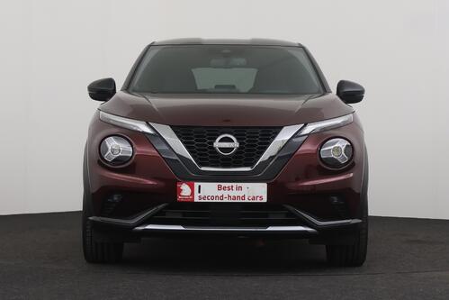 NISSAN Juke N-DESIGN 1.0L DIG-T 114 DCT MY23 + A/T + GPS + CAMERA + HALF/LEDER + PDC + CRUISE + ALU 19