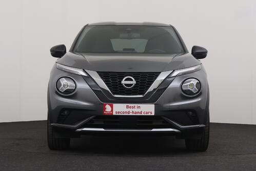 NISSAN Juke N-DESIGN 1.0L DIG-T 114 DCT MY23 + A/T + GPS + CAMERA + HALF/LEDER + PDC + CRUISE + ALU 19