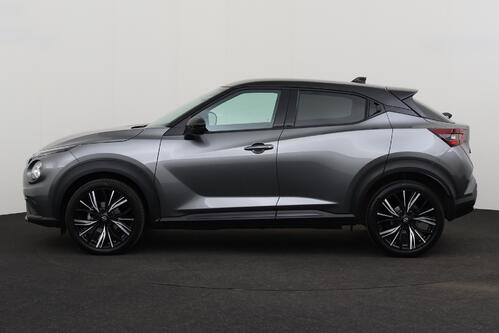 NISSAN Juke N-DESIGN 1.0L DIG-T 114 DCT MY23 + A/T + GPS + CAMERA + HALF/LEDER + PDC + CRUISE + ALU 19