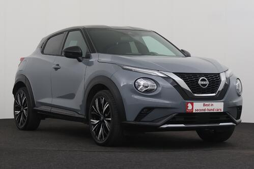 NISSAN Juke  N-DESIGN 1.0L DIG-T 114 DCT MY23 + A/T + GPS + CAMERA + PDC + HALF/LEDER + CRUISE + ALU 19