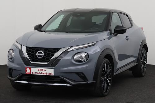NISSAN Juke  N-DESIGN 1.0L DIG-T 114 DCT MY23 + A/T + GPS + CAMERA + PDC + HALF/LEDER + CRUISE + ALU 19