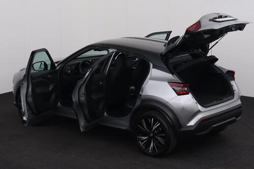 NISSAN Juke N-DESIGN 1.0L DIG-T 114 DCT MY23 + A/T + GPS + CAMERA + HALF/LEDER + PDC + CRUISE + ALU 