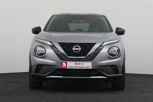NISSAN Juke N-DESIGN 1.0L DIG-T 114 DCT MY23 + A/T + GPS + CAMERA + HALF/LEDER + PDC + CRUISE + ALU 