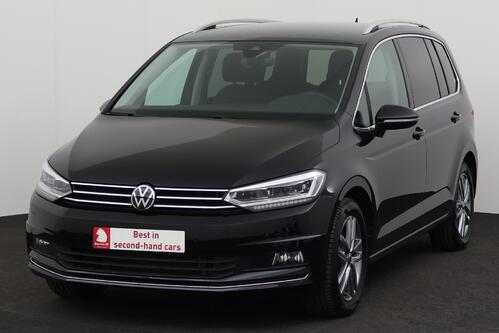 VOLKSWAGEN Touran 1.5 TSI DSG + 7PL. + CARPLAY + GPS + PDC + CRUISE (ACC) + STOF/ALCANTARA  + ALU