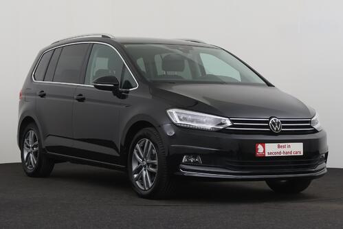 VOLKSWAGEN Touran 1.5 TSI DSG + 7PL. + CARPLAY + GPS + PDC + CRUISE (ACC) + STOF/ALCANTARA  + ALU
