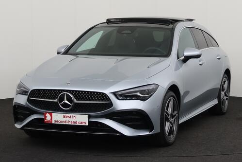 MERCEDES-BENZ CLA 250 e - SHOOTING BRAKE AMG -Line iA  + GPS + LEDER/ALCANTARA + CAMERA + PDC + CRUISE + OPEN DAK + ALU 