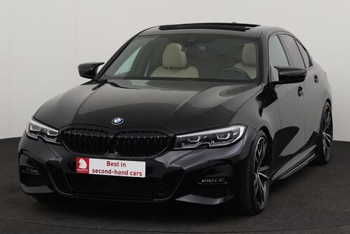 BMW 330 xDRIVE iA M-SPORT + GPS + CAMERA + PDC + CRUISE + SCHUIFDAK + LEDER + ALU