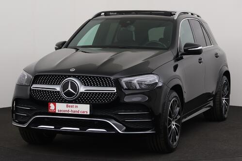 MERCEDES-BENZ GLE 350 De AMG-LINE + GPS + CAMERA + PDC + CRUISE + PANO + LEDER/ALCANTARA + ALU 
