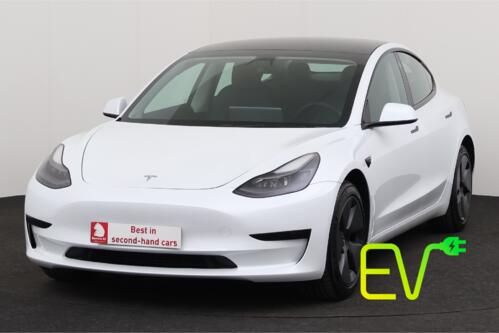 TESLA Model 3 STANDARD PLUS 55 kWh + GPS + LEDER + CAMERA + PDC + CRUISE + ALU 18 + PANO DAK + TREKHAAK 