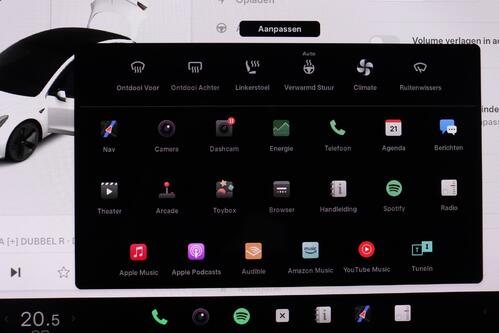 TESLA Model 3 STANDARD PLUS 55 kWh + GPS + LEDER + CAMERA + PDC + CRUISE + ALU 18 + PANO DAK + TREKHAAK 