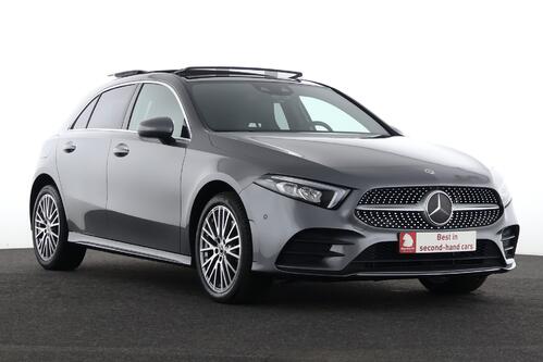 MERCEDES-BENZ A  250 e iA  AMG-LINE + CARPLAY + GPS + CAMERA + PDC + CRUISE (ACC) + PANO + LEDER/ALCANTARA + ALU 