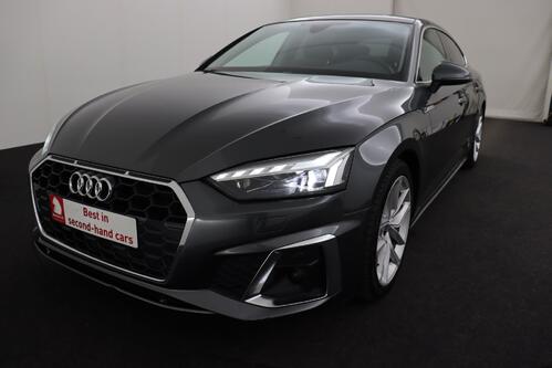 AUDI A5 35 TFSI S-LINE + CARPLAY + GPS + CAMERA + PDC + CRUISE + PANO + LEDER + ALU 