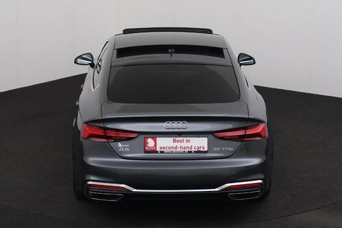 AUDI A5 35 TFSI S-LINE + CARPLAY + GPS + CAMERA + PDC + CRUISE + PANO + LEDER + ALU 