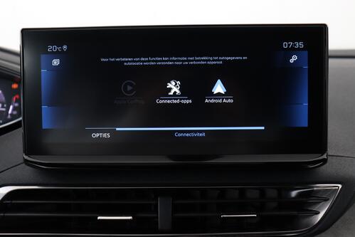 PEUGEOT 5008 GT-LINE 1.2 PURETECH EAT8 + A/T + 7PL. + GPS + CARPLAY + CAMERA + PDC + CRUISE(ACC) + ALU 18