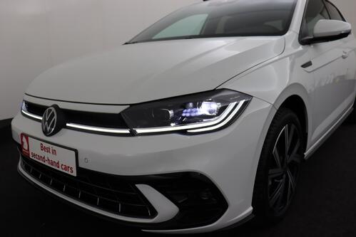 VOLKSWAGEN Polo 1.0 TSI DSG R-LINE + CARPLAY + GPS + CAMERA + PDC + CRUISE (ACC) + SCHUIFDAK + ALU 17