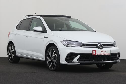 VOLKSWAGEN Polo 1.0 TSI DSG R-LINE + CARPLAY + GPS + CAMERA + PDC + CRUISE (ACC) + SCHUIFDAK + ALU 17
