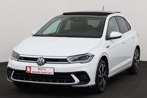 VOLKSWAGEN Polo 1.0 TSI DSG R-LINE + CARPLAY + GPS + CAMERA + PDC + CRUISE (ACC) + SCHUIFDAK + ALU 17