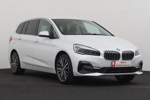 BMW 218 iA GRAN TOURER LUXURY LINE + CARPLAY + GPS + PDC + LEDER + ALU 