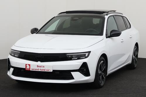 OPEL Astra SPORTS TOURER 1.2T GS + A/T + CARPLAY + CAMERA + HALF/LEDER + PDC + CRUISE(ACC) + OPEN DAK + ALU 