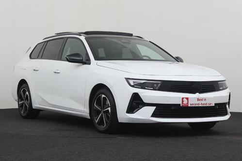 OPEL Astra SPORTS TOURER 1.2T GS + A/T + CARPLAY + CAMERA + HALF/LEDER + PDC + CRUISE(ACC) + OPEN DAK + ALU 