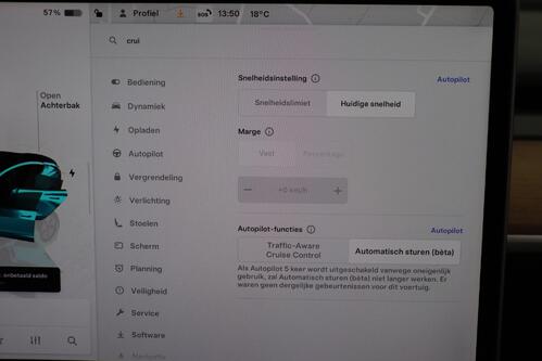 TESLA Model 3 STANDARD RANGE RWD 60.5 kWh + GPS + LEDER + CAMERA + PDC + CRUISE + PANO DAK + ALU