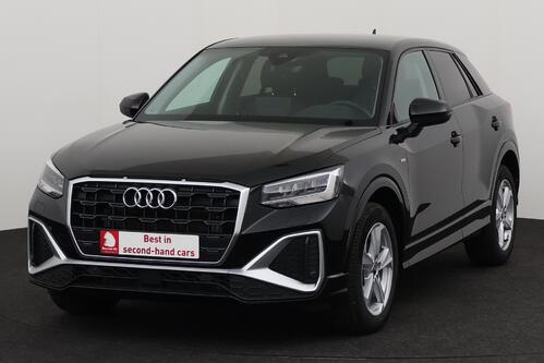 AUDI Q2 S-LINE 1.5TSI S-TRONIC + GPS + LEDER + CAMERA + PDC + CRUISE + ALU 17