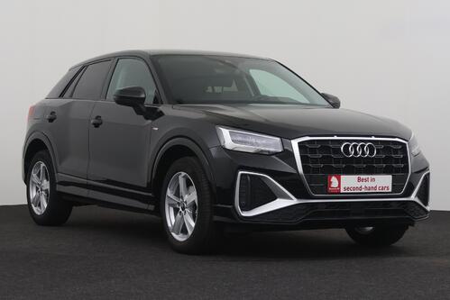 AUDI Q2 S-LINE 1.5TSI S-TRONIC + GPS + LEDER + CAMERA + PDC + CRUISE + ALU 17