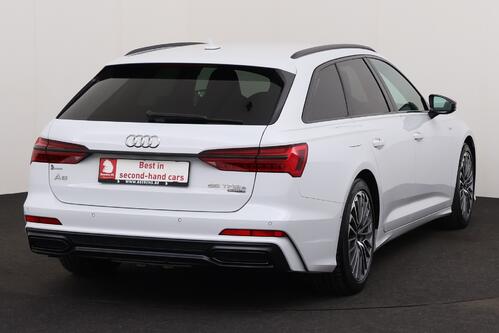 AUDI A6 55 TFSIe S-LINE PHEV + CARPLAY + GPS + PDC + CRUISE (ACC) + LEDER + ALU 19