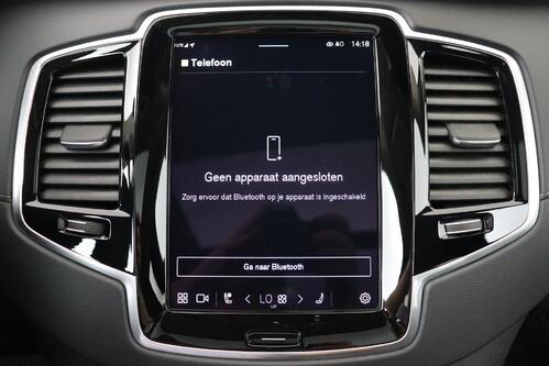 VOLVO XC90 PLUS BRIGHT 2.0 T8 RECHARGE GEARTRONIC + 7PL. + GPS + LEDER + CAMERA + PDC + PANO DAK + CRUISE + ALU 20 + TREKHAAK