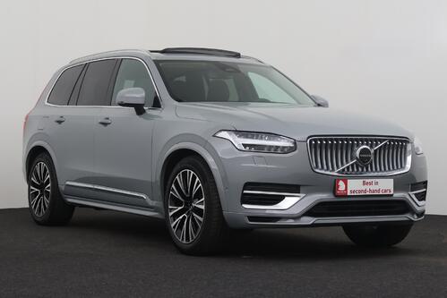 VOLVO XC90 PLUS BRIGHT 2.0 T8 RECHARGE GEARTRONIC + 7PL. + GPS + LEDER + CAMERA + PDC + PANO DAK + CRUISE + ALU 20 + TREKHAAK
