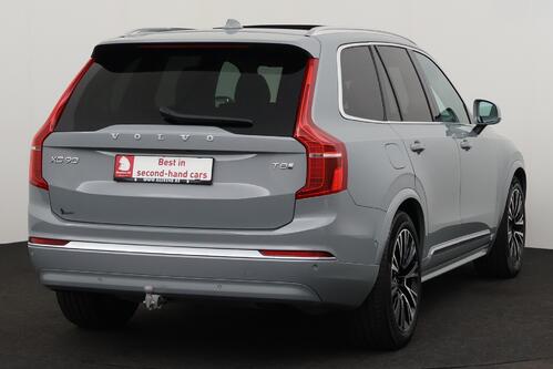 VOLVO XC90 PLUS BRIGHT 2.0 T8 RECHARGE GEARTRONIC + 7PL. + GPS + LEDER + CAMERA + PDC + PANO DAK + CRUISE + ALU 20 + TREKHAAK