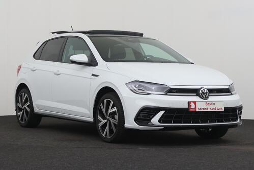 VOLKSWAGEN Polo 1.0 TSI DSG R-LINE + CARPLAY + GPS + CAMERA + PDC + CRUISE (ACC) + SCHUIFDAK + ALU 17
