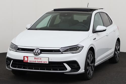 VOLKSWAGEN Polo 1.0 TSI DSG R-LINE + CARPLAY + GPS + CAMERA + PDC + CRUISE (ACC) + SCHUIFDAK + ALU 17
