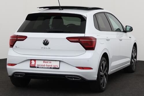 VOLKSWAGEN Polo 1.0 TSI DSG R-LINE + CARPLAY + GPS + CAMERA + PDC + CRUISE (ACC) + SCHUIFDAK + ALU 17