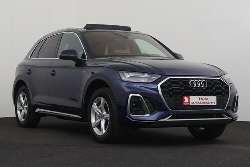 AUDI Q5 50 2.0 TFSI-e S-LINE QUATTRO + CARPLAY + GPS + CAMERA + PDC + PANO + ALU 