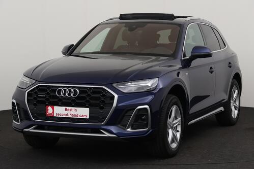 AUDI Q5 50 2.0 TFSI-e S-LINE QUATTRO + CARPLAY + GPS + CAMERA + PDC + PANO + ALU 