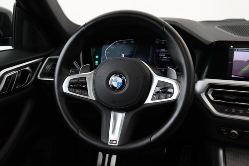 BMW 430 iA + CARPLAY + GPS + CAMERA + PDC + CRUISE (ACC) + LEDER + SCHUIFDAK + ALU 