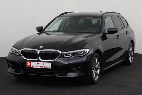 BMW 320 TOURING  iA + PDC + CRUISE + HALF/LEDER + ALU 17 + TREKHAAK 